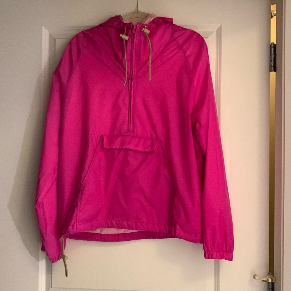 Vintage Charles River Apparel Hooded Windbreaker
